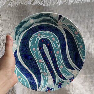 Round decorative plate Dish Dinnerware